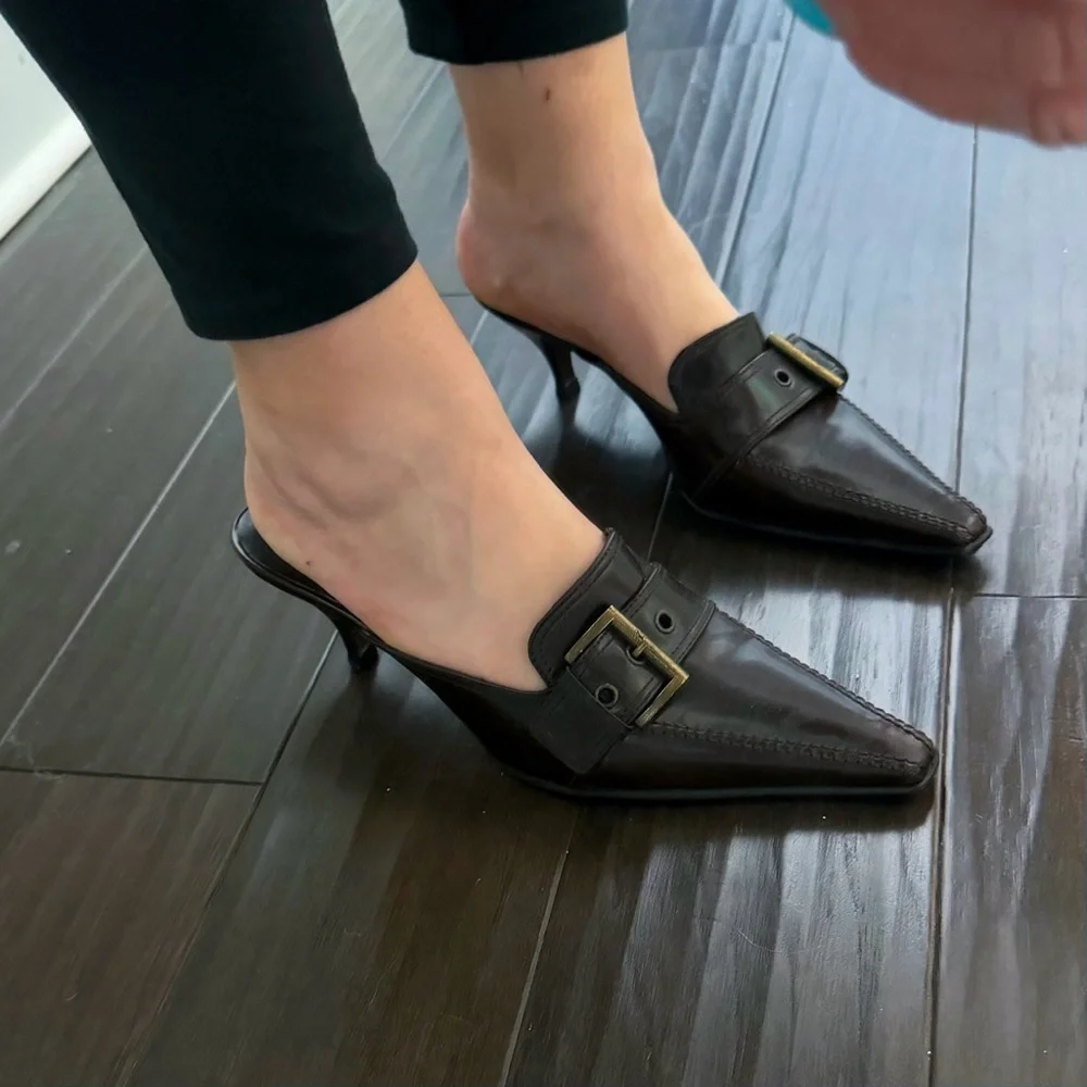 Vintage Donald J Pliner Cntalicious Sex in the City Pointy Kitten Heel 9M